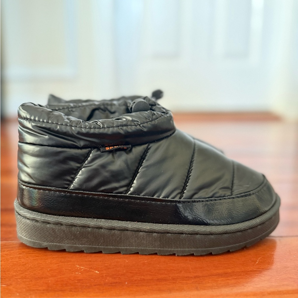 Black Puffer Boots